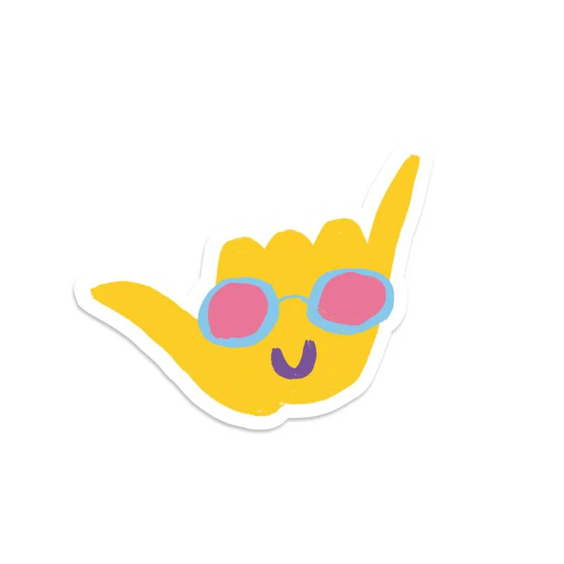 Funky Shaka Sticker