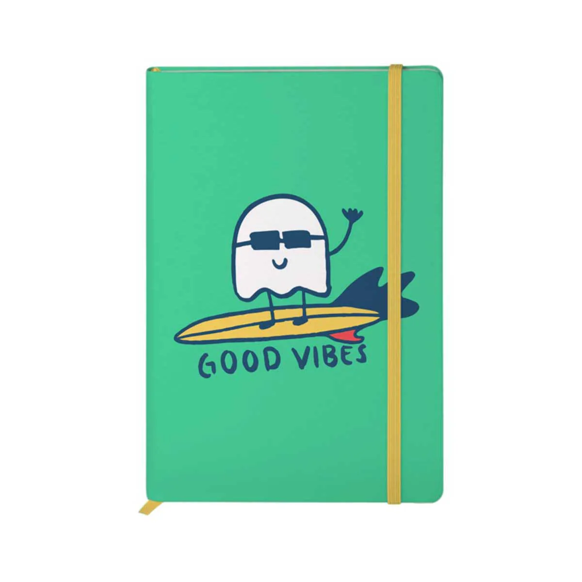 Good Vibes (Surfer) Keiki Elastic Journal