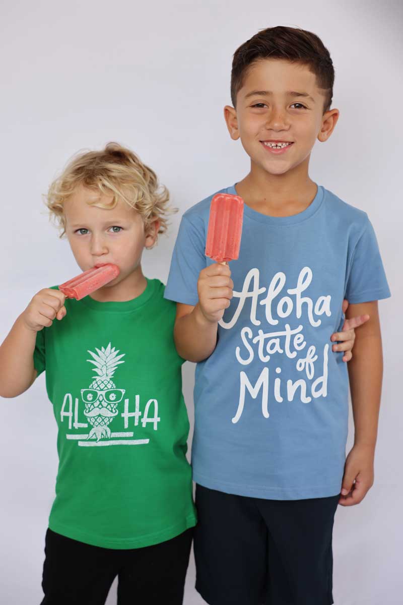 Green Mr. Aloha Keiki T-Shirt - Image 4