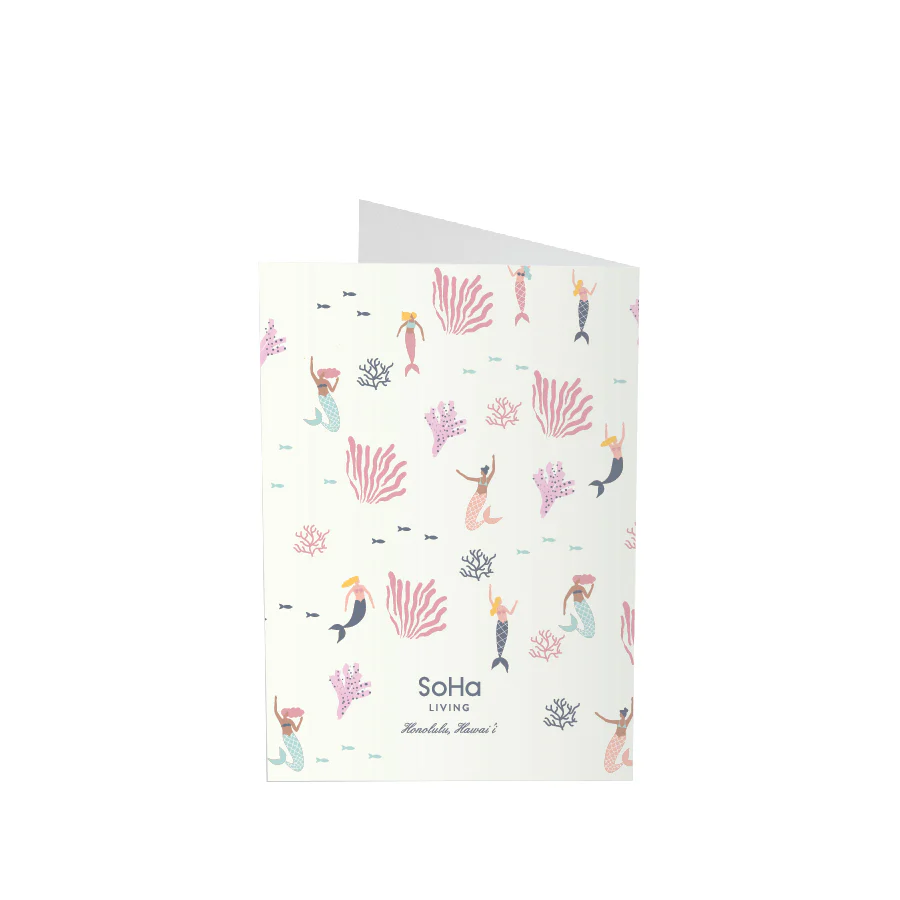 Happy Birthday Mermaids Greeting Card - Image 2