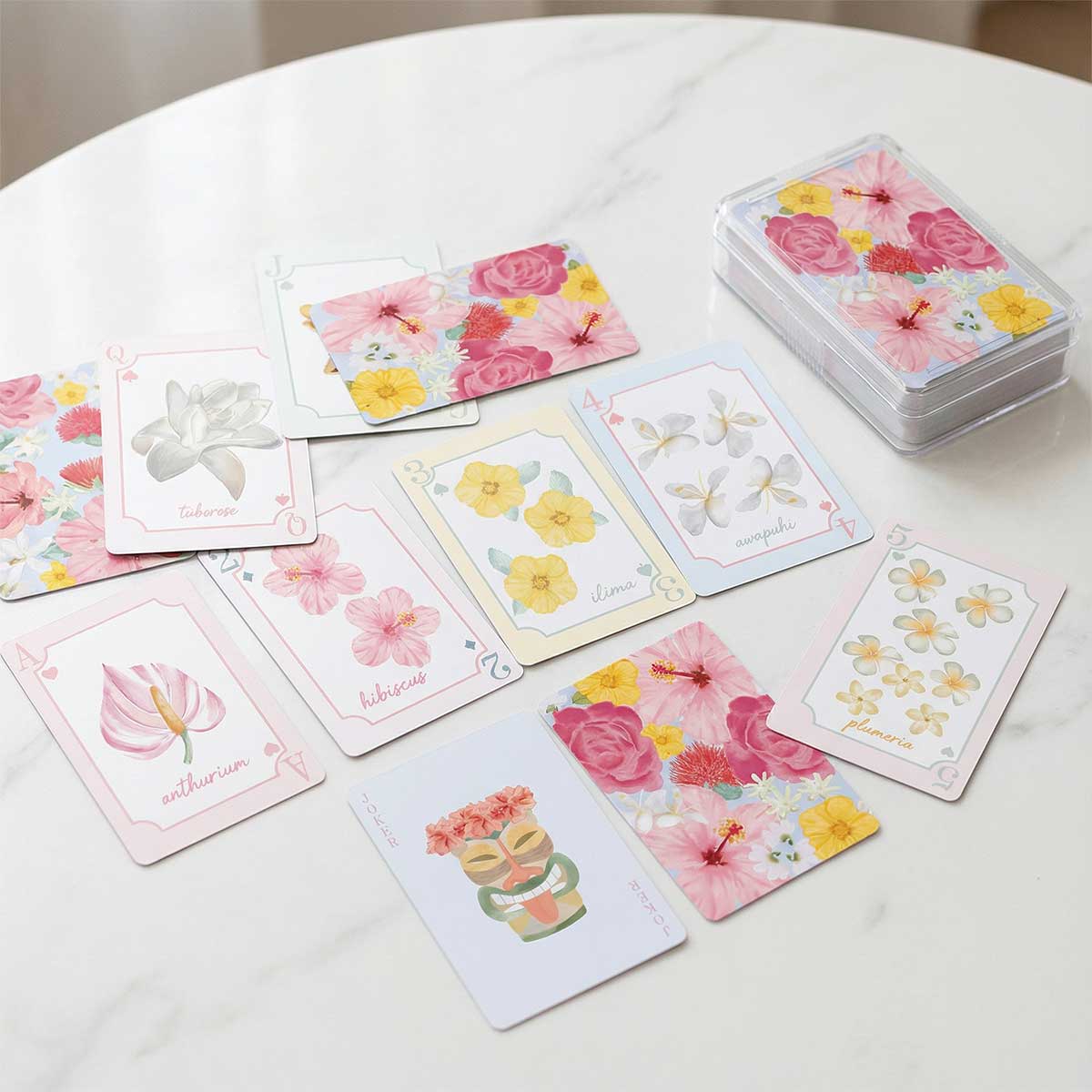 Hawaii Flowers Playing Cards - Image 2
