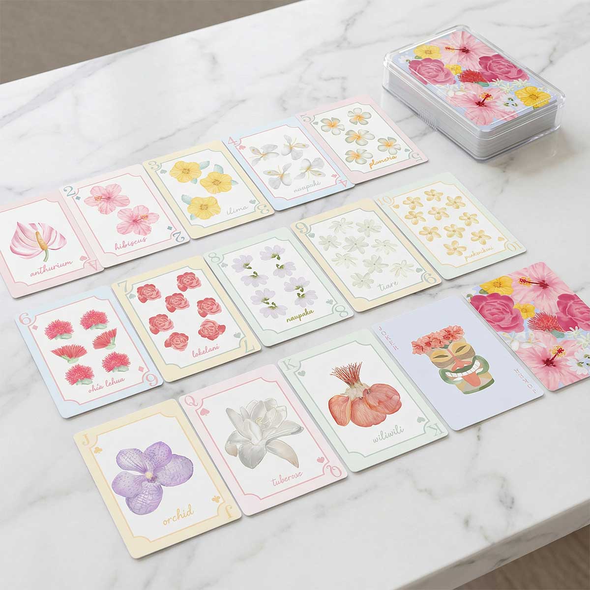Hawaii Flowers Playing Cards - Image 3