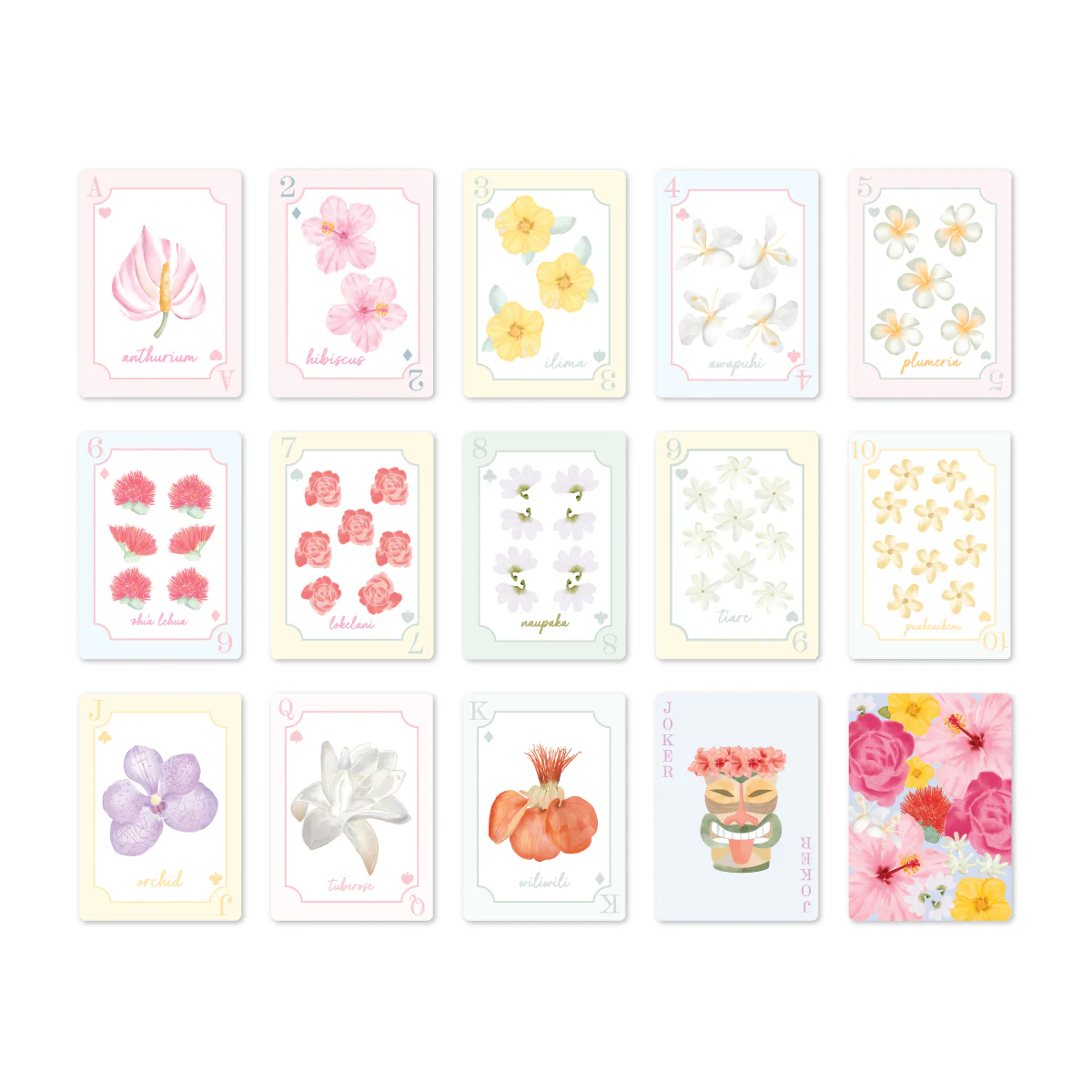 Hawaii Flowers Playing Cards - Image 5