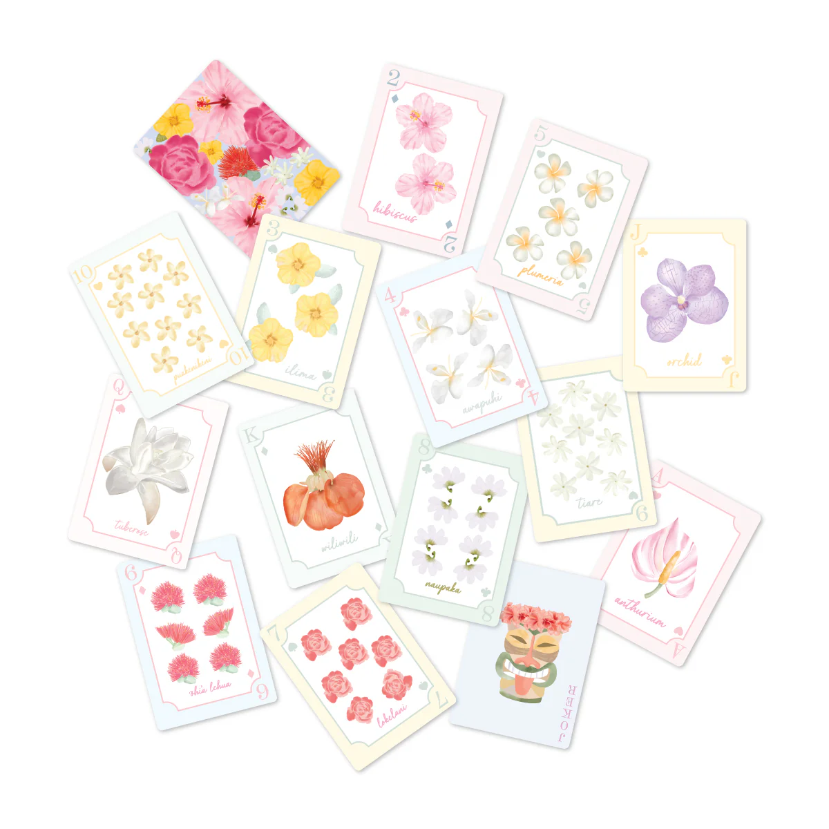 Hawaii Flowers Playing Cards - Image 6