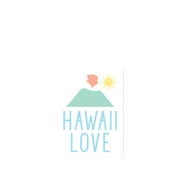 *Hawaii Love Sticker