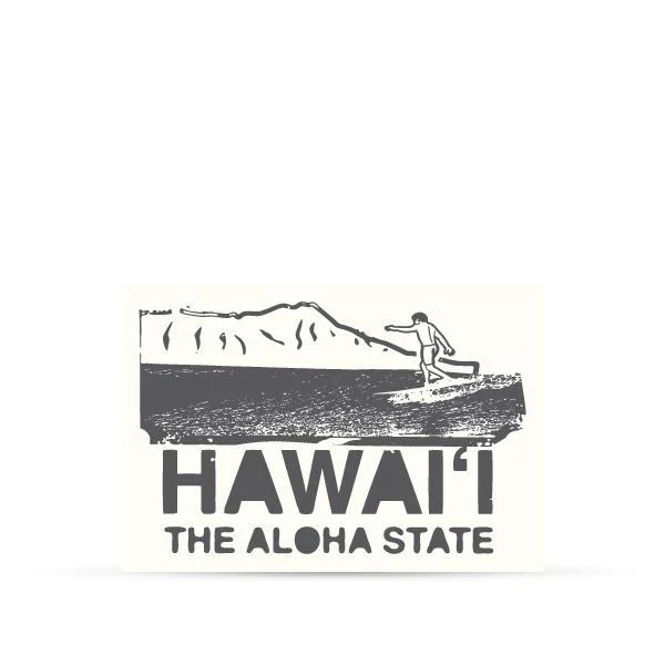 *Hawaii The Aloha State Postcard - Image 2