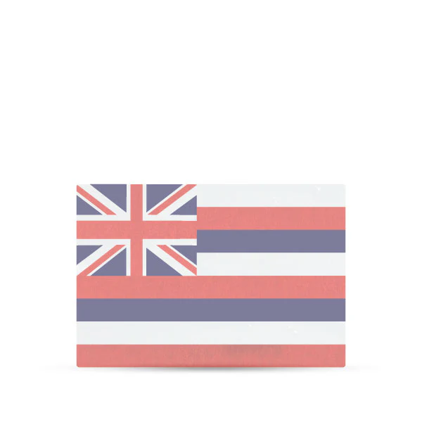 *Hawaiian Flag Postcard