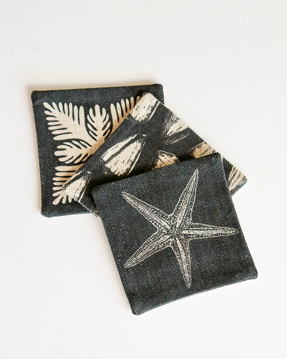 Hawaiian Ginger Fabric Coaster - Image 2