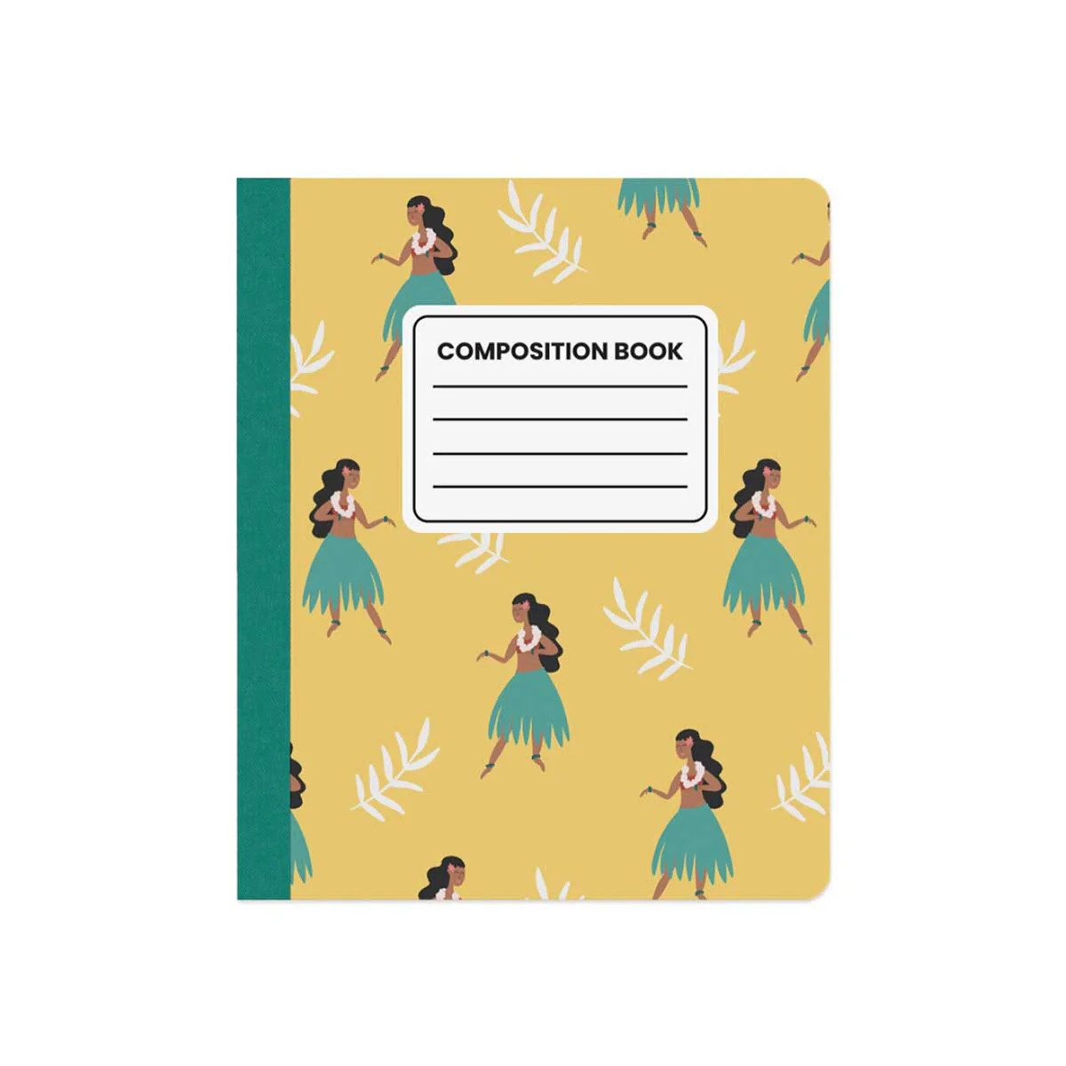 Hawaiian Girl Keiki Composition Book