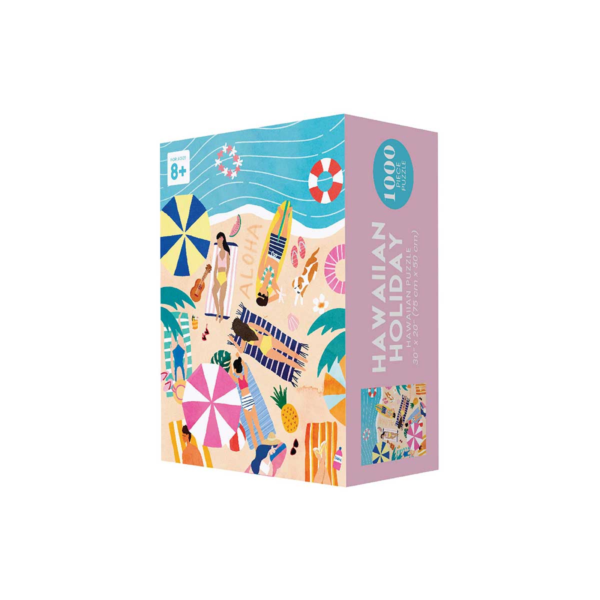 Hawaiian Holiday Rectangle Puzzle, 1000pcs
