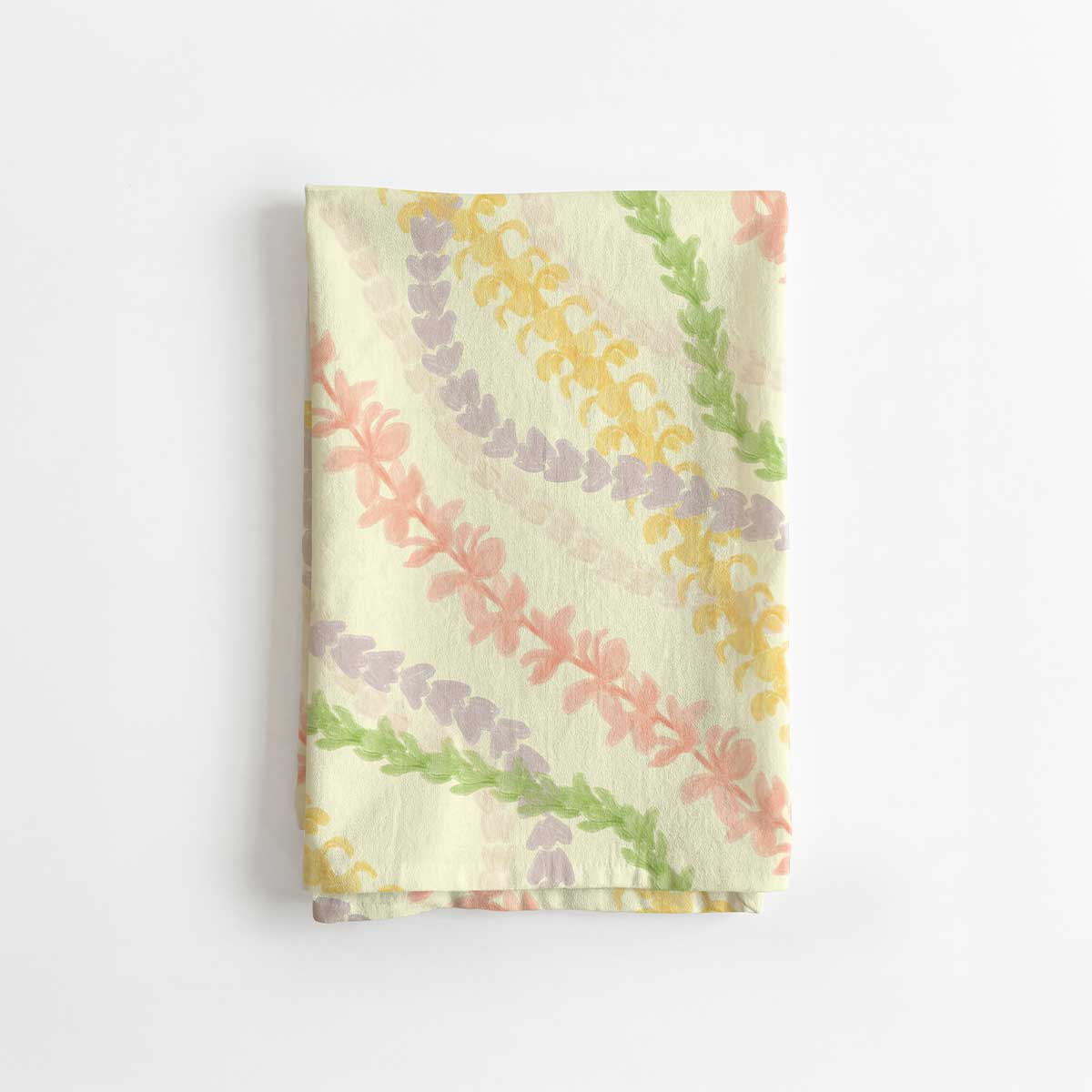 Heavenly Sunrise Cream Flour Sack Kitchen Towel