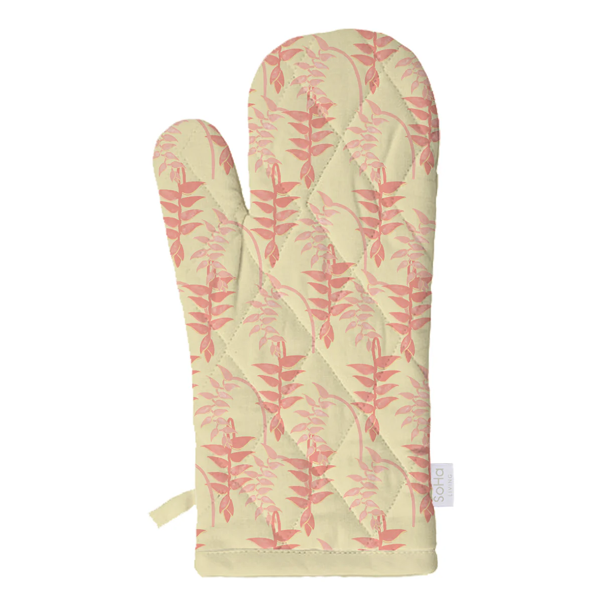 Heliconia Flame Oven Mitt