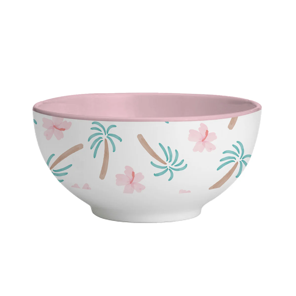 Hibiscus and Palms Melamine Tableware - Image 4