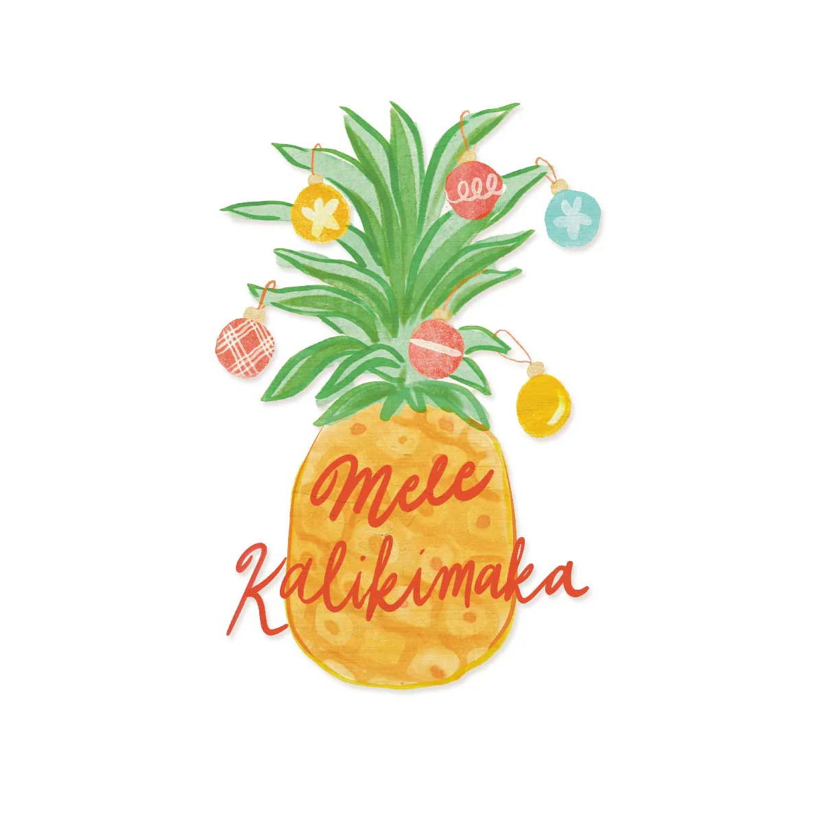 Ho Ho Pineapple Wood Shape