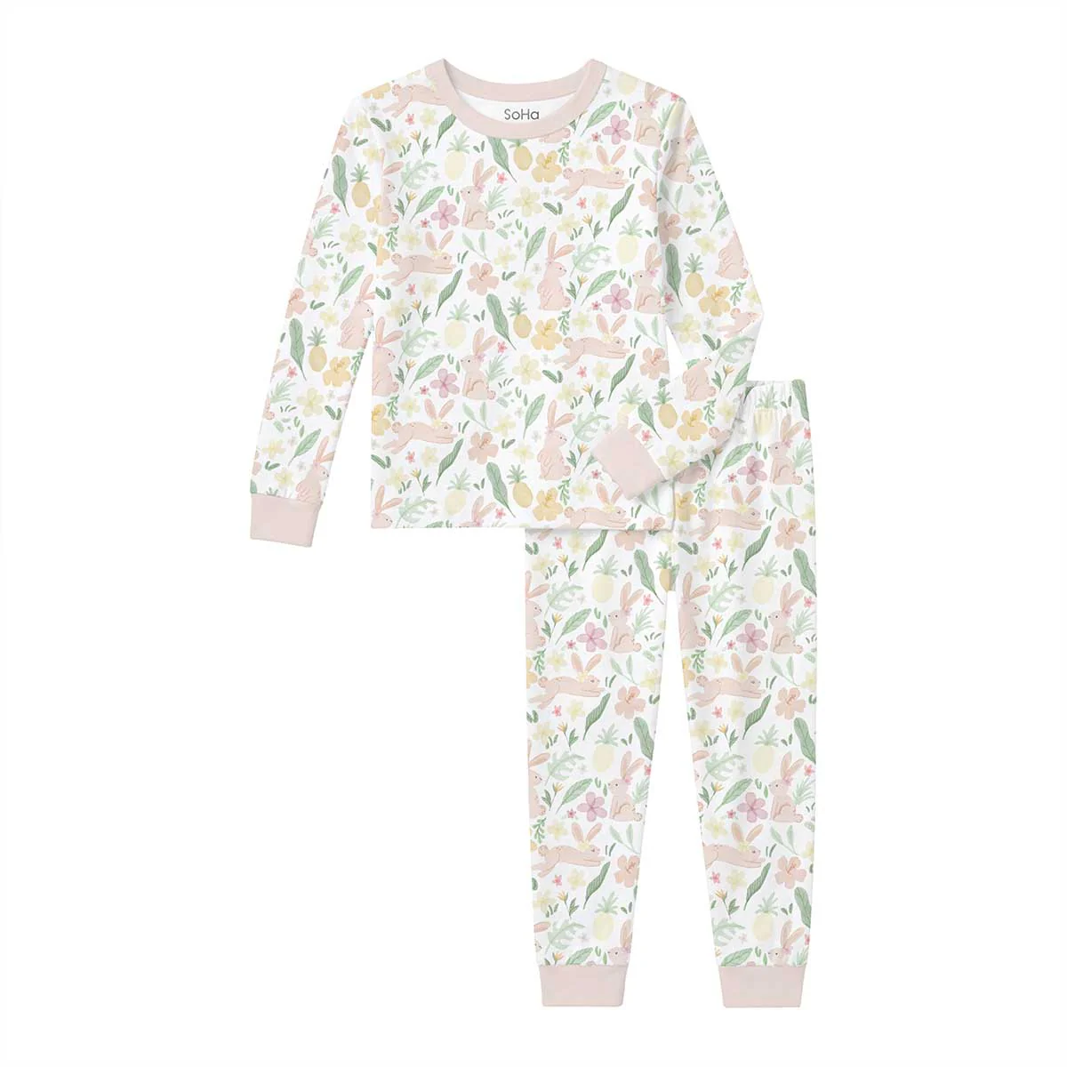 Hoppy Tropics Pajamas Long