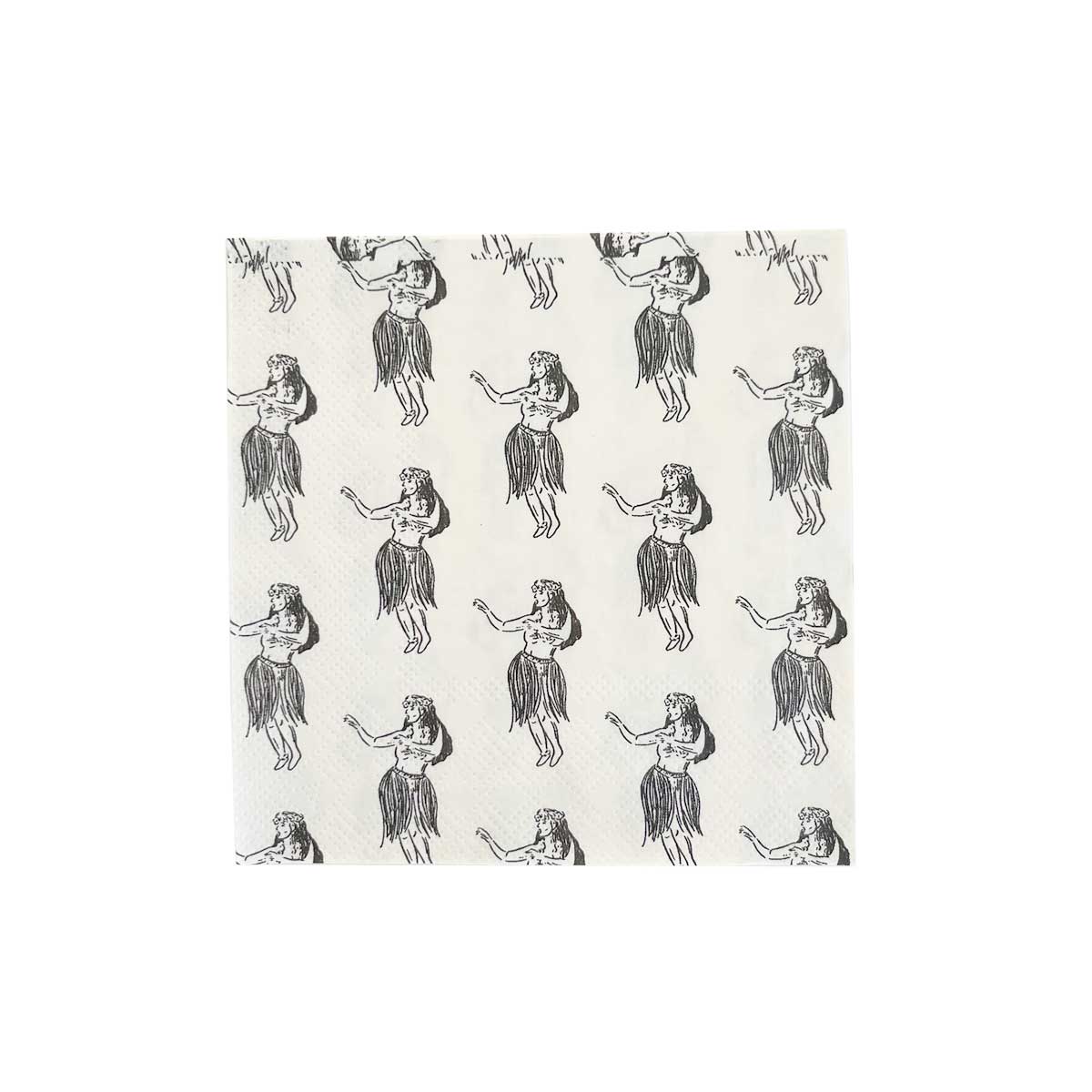 Hula Girl Cocktail Napkins