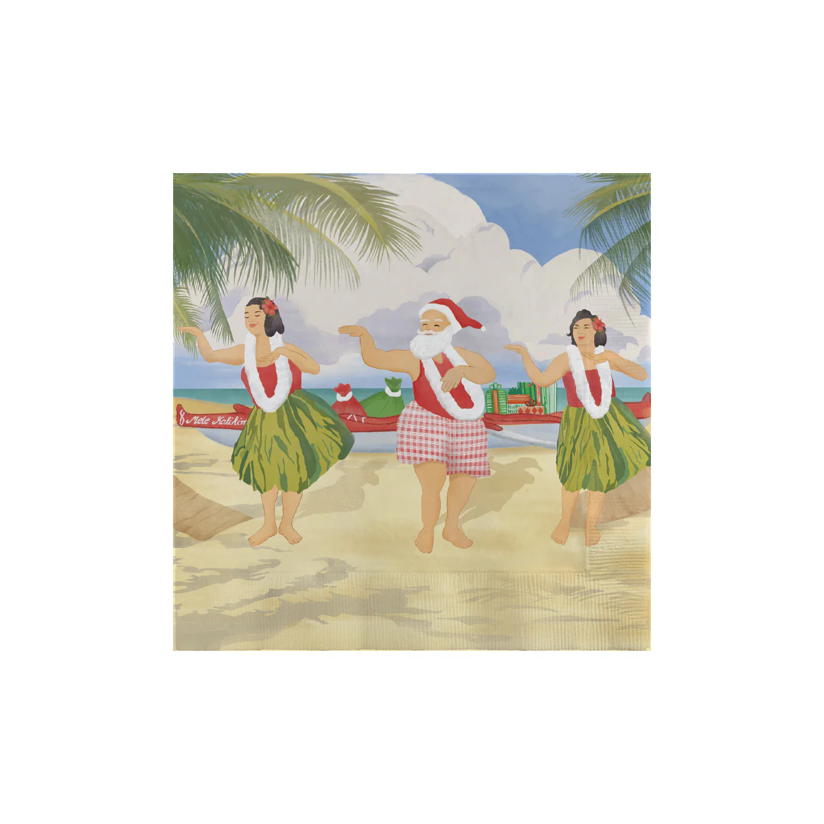 Hula Holiday Cocktail Napkins