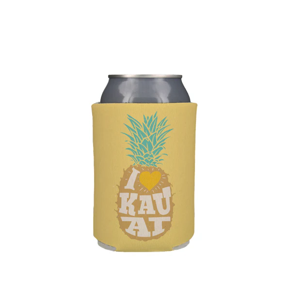 *I Love Kauai Pineapple Can Cooler