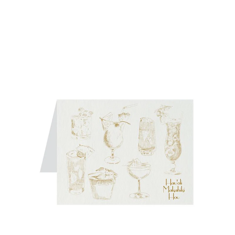 Island Soirée Greeting Card
