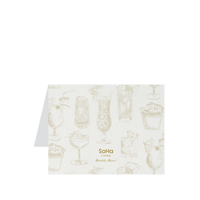 Island Soirée Greeting Card - Image 2