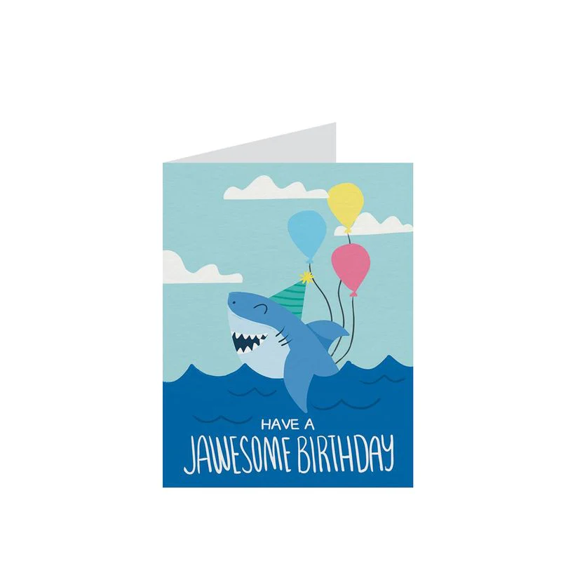 Jawsome Wishes Greeting Card
