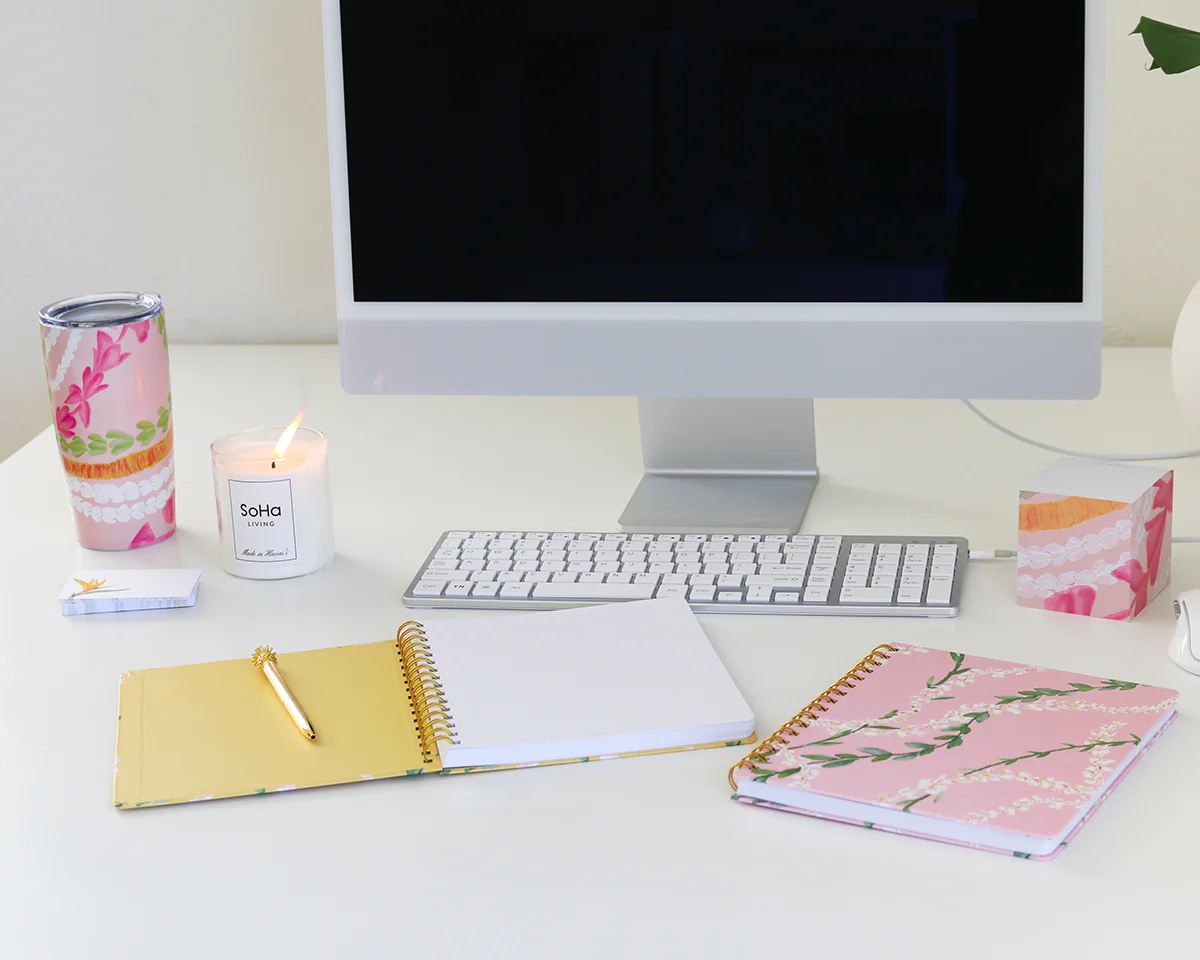 Kahala Pink Spiral Notebook - Image 4
