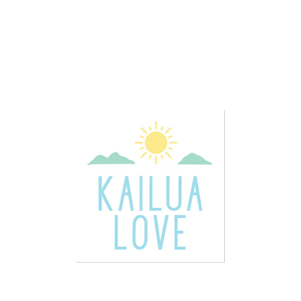 *Kailua Love Sticker