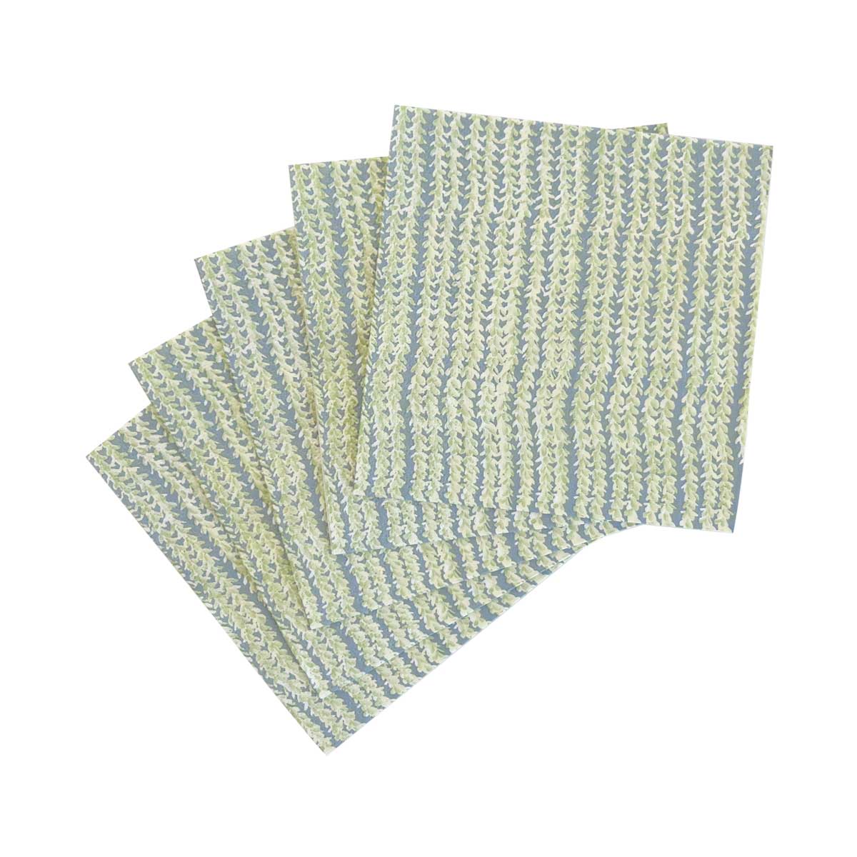 Kiana Cocktail Napkins, Blue - Image 6