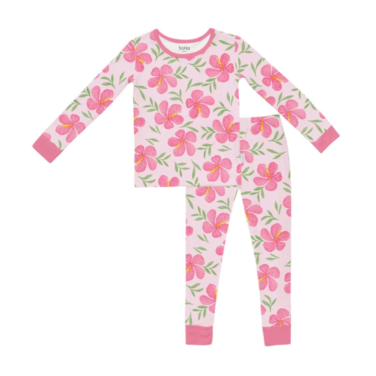 Hibiscus Pajamas Long