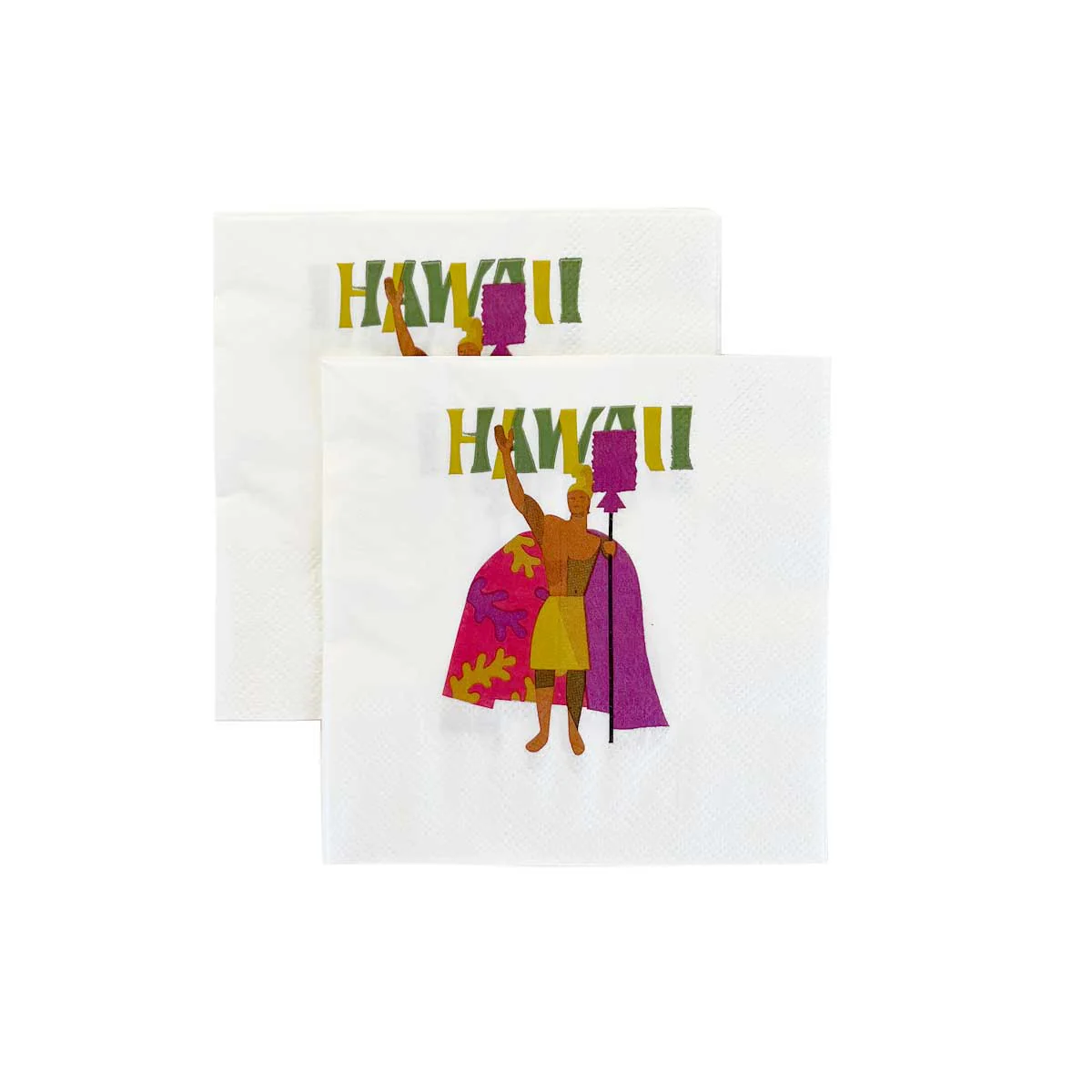 King Kamehameha Cocktail Napkins - Image 2