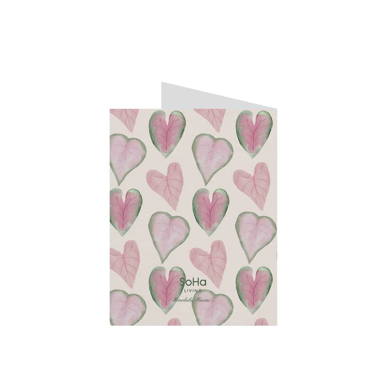 Lovers Leaves Greeting Card - Image 2