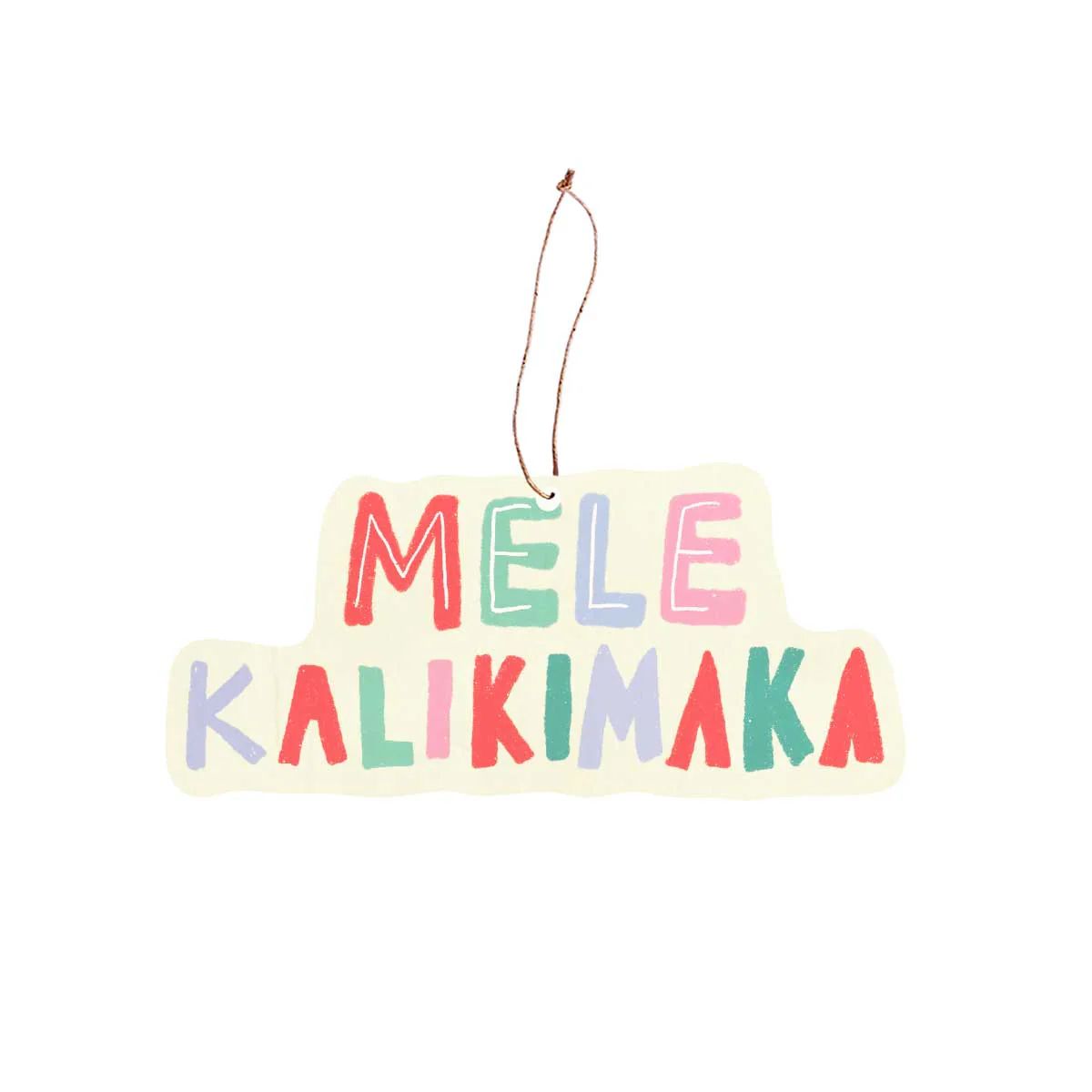 Mele Kalikimaka Inline Ornament
