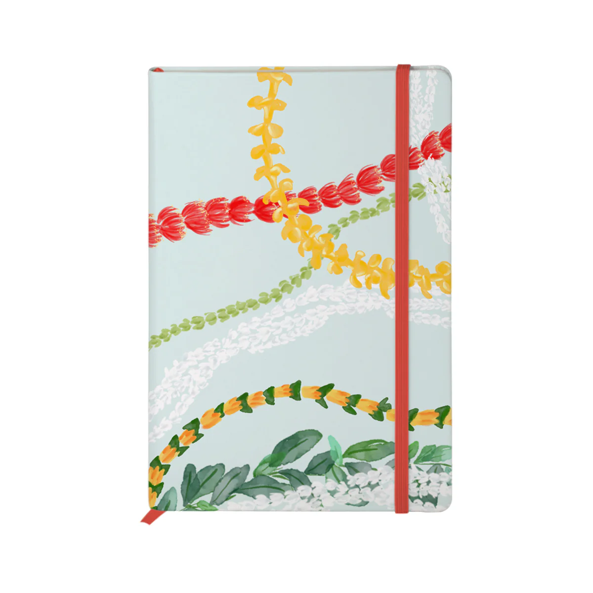 Meleana Green Elastic Journal