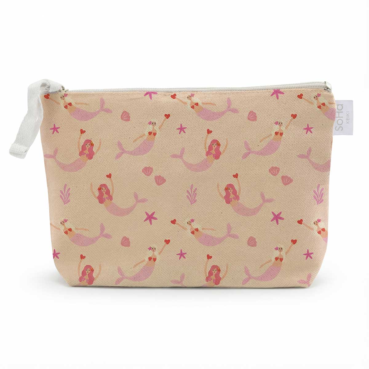 Mermaid Heartsplash Cosmetic Bag, Large - Image 2