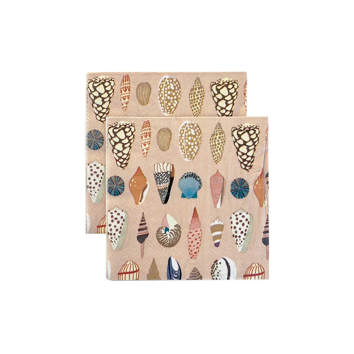Mixed Shells Cocktail Napkins - Image 6