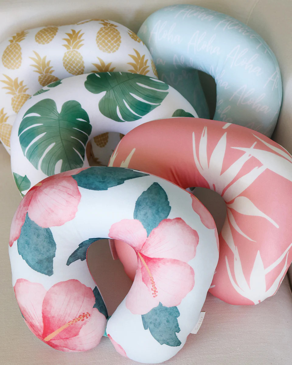 Aloha Lettering Pillow & Eye Mask Set of 2 - Image 2