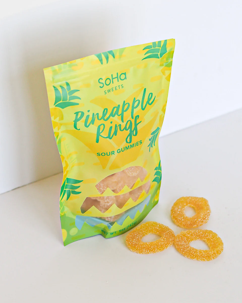 Pineapple Rings Gummies - Image 2