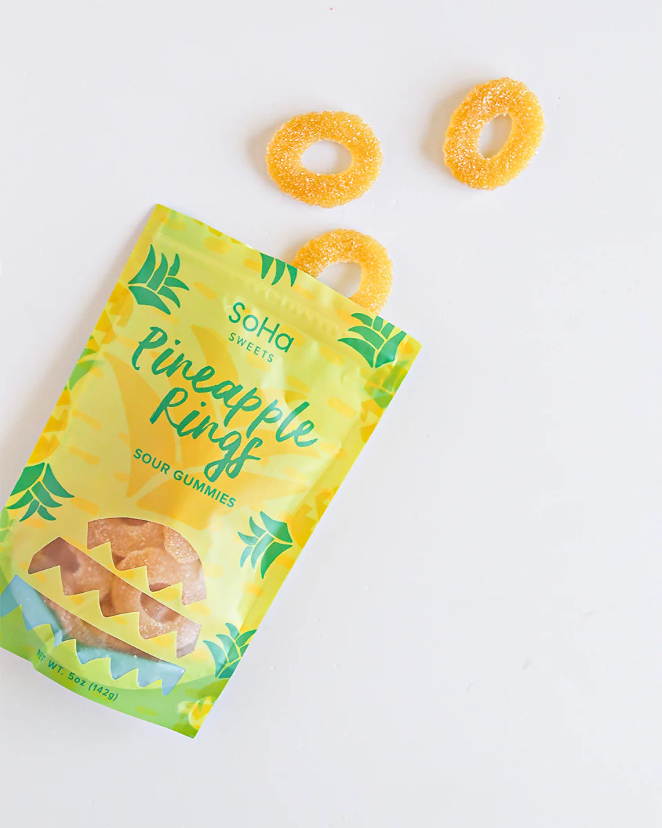 Pineapple Rings Gummies - Image 3