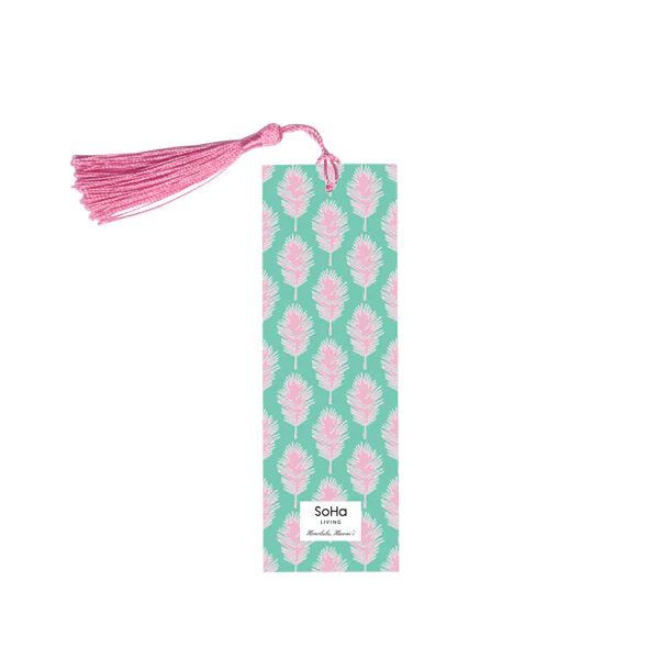 Pink Palm Bookmark - Image 2