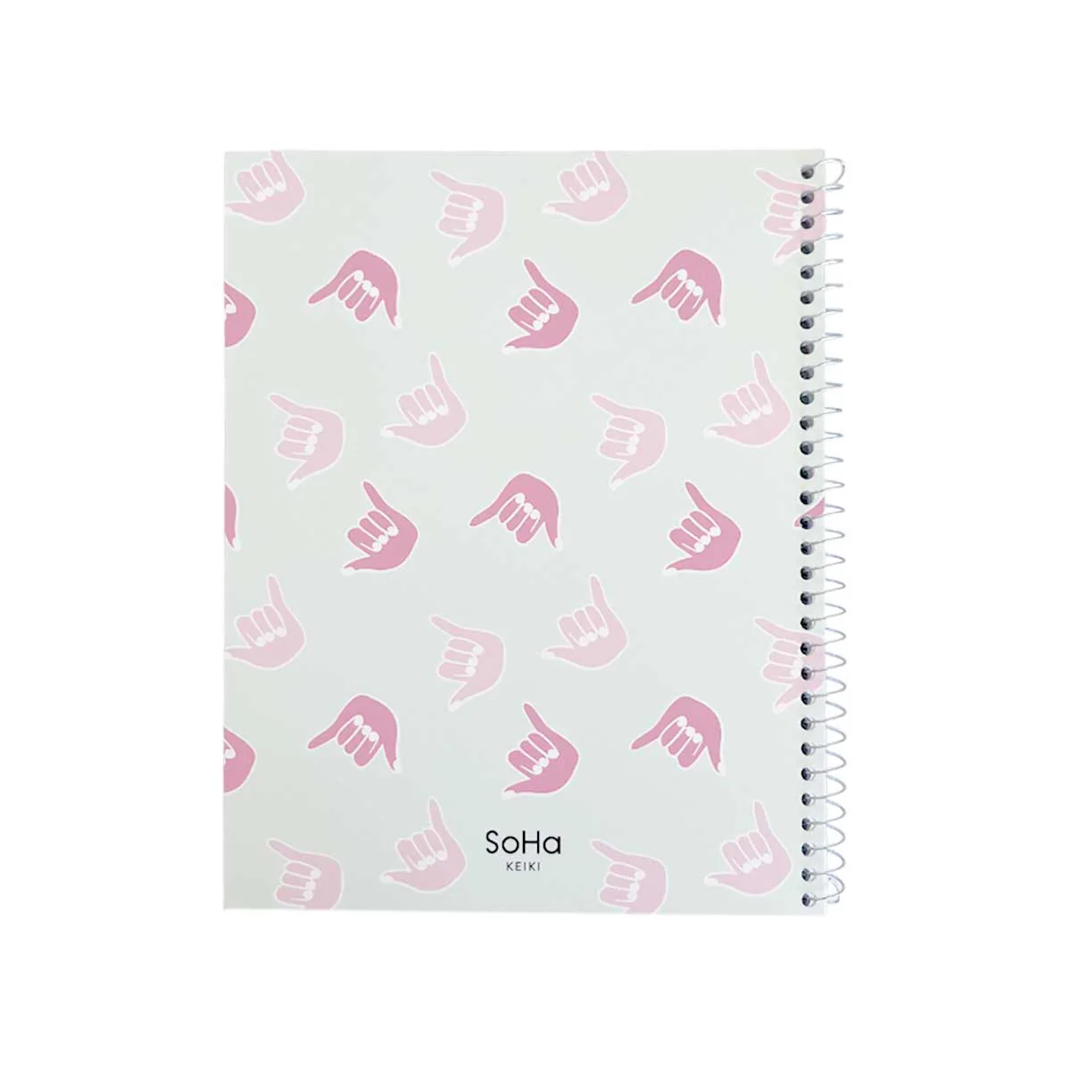 Pink Shaka Keiki Spiral Notebook - Image 2