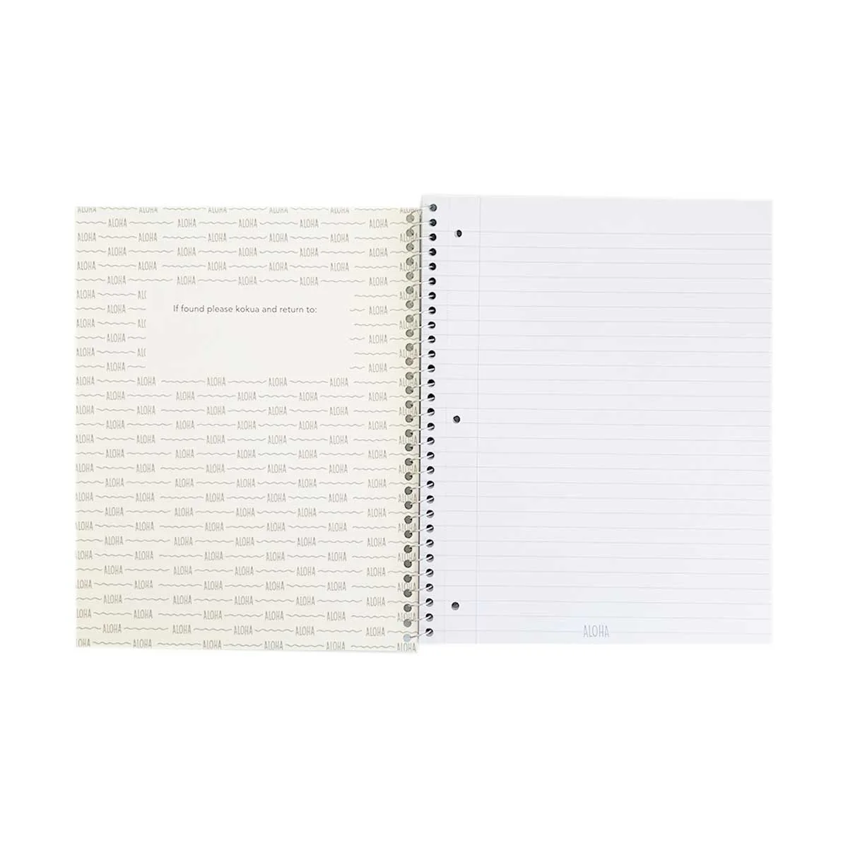 Pink Shaka Keiki Spiral Notebook - Image 3