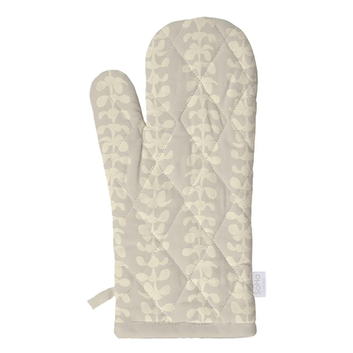 Plumeria Strands Oven Mitt