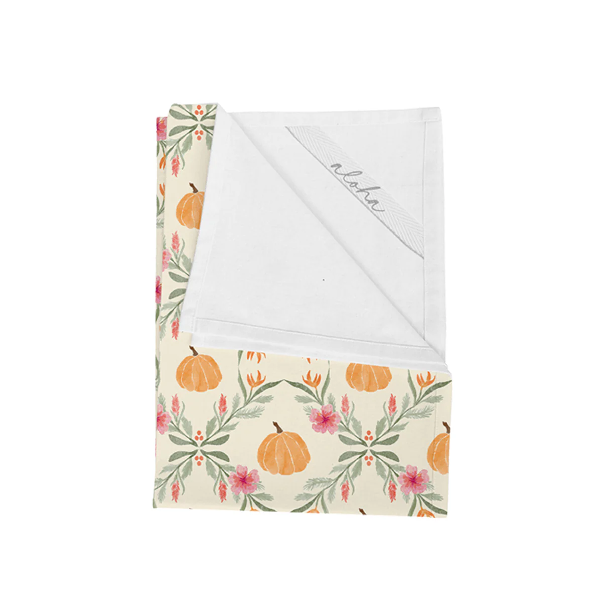 Pumpkin Garden Flour Sack Kitchen Towel - Image 2