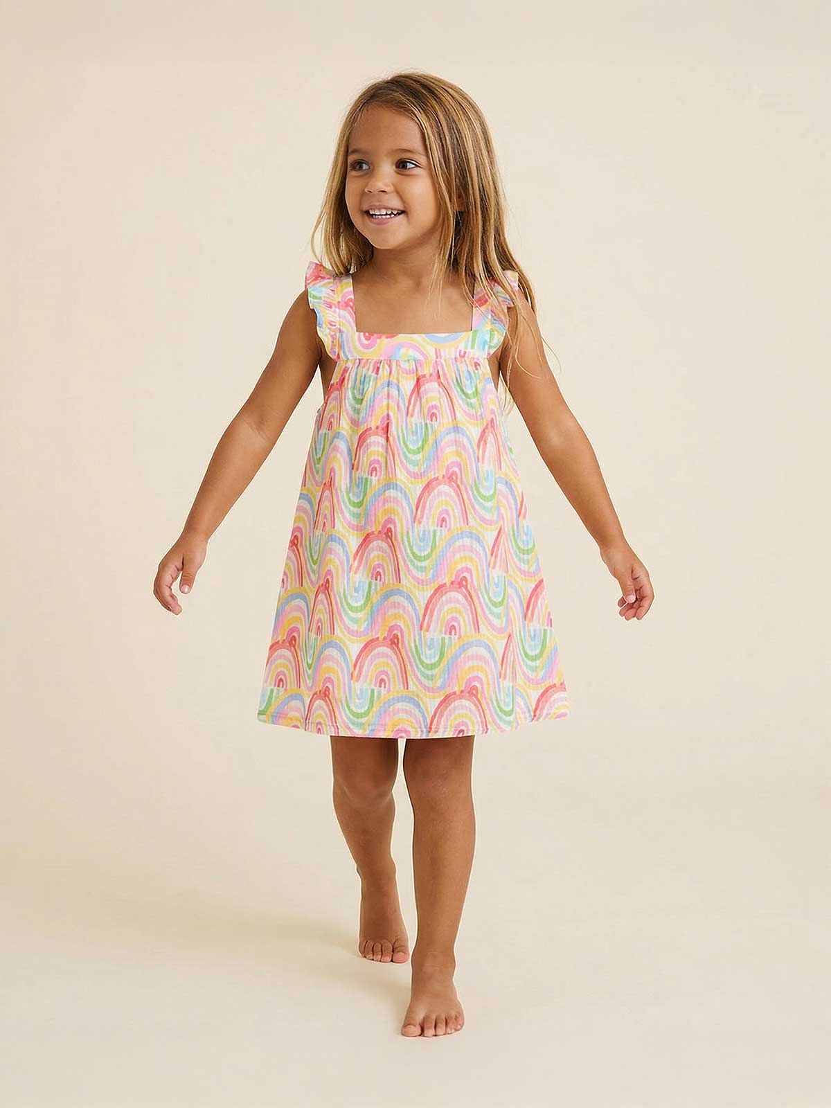 Rainbow Skies A-Line Dress - Image 3