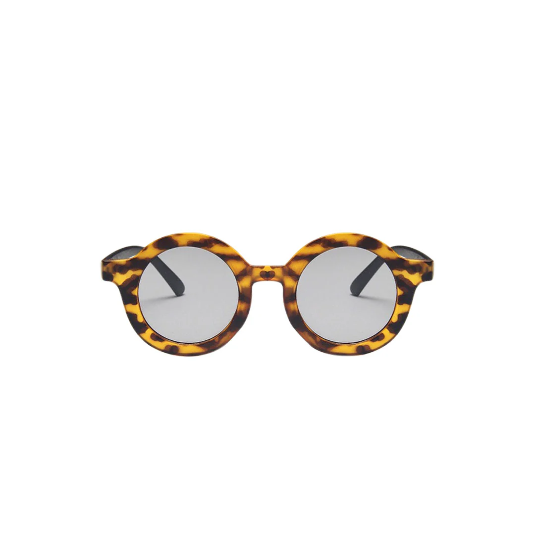Round Keiki Sunnies, Leopard - Image 2