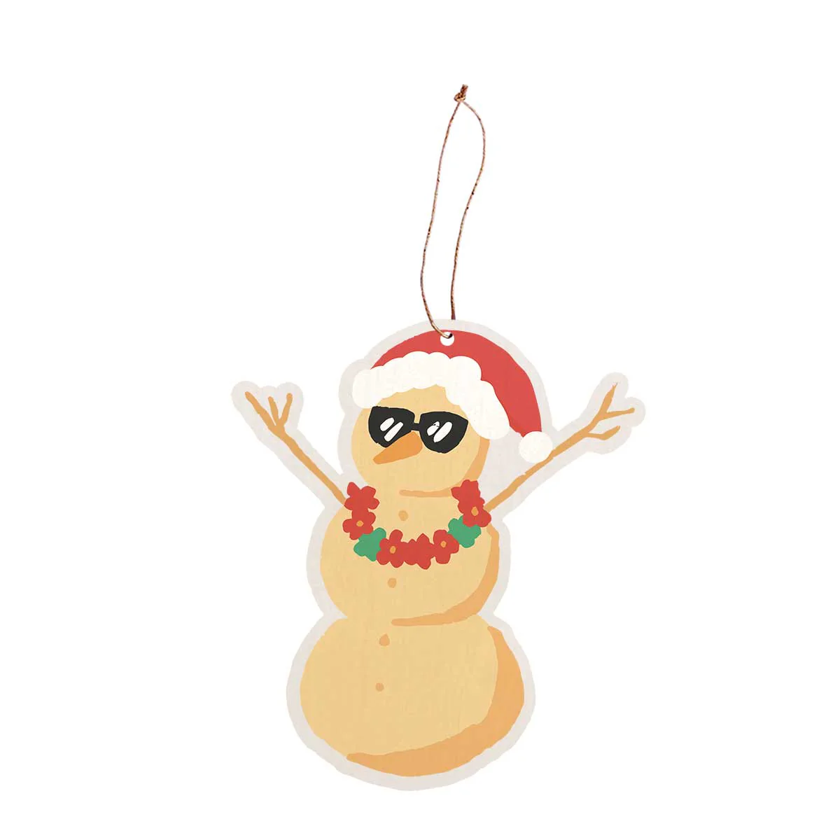 Sandy The Snowman Ornament