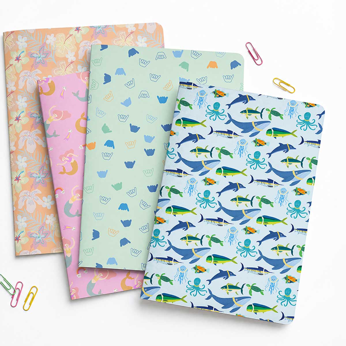 Scribble Petal Pocket Folder, Set of 3 - Image 2