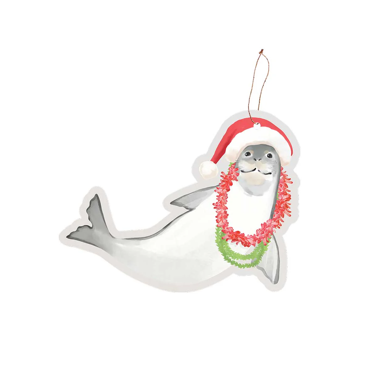Seal Christmas Ornament