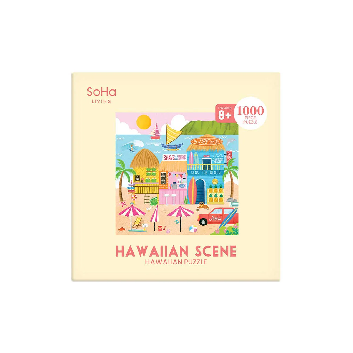 Seas the Aloha Square Puzzle, 1000pcs