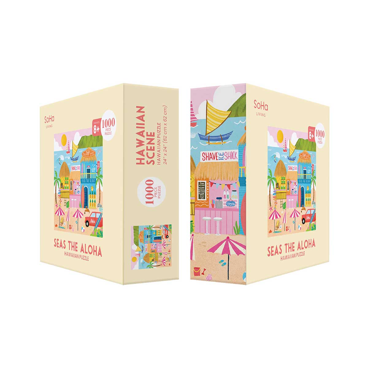 Seas the Aloha Square Puzzle, 1000pcs - Image 3